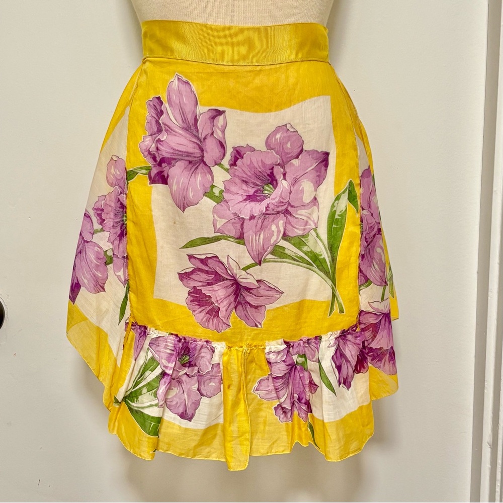 Vintage handkerchief apron